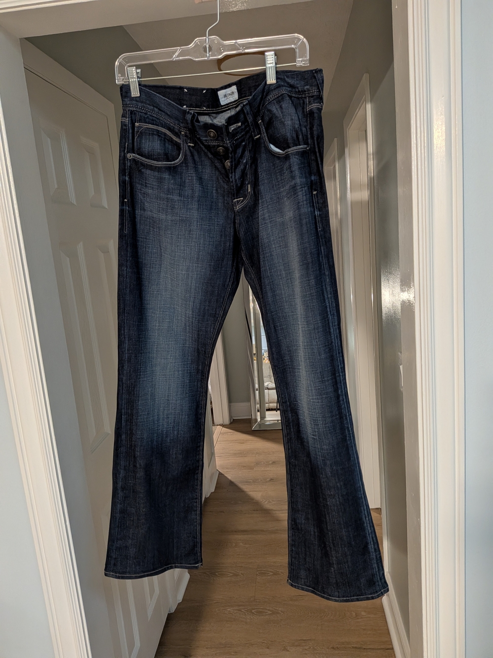 Hudson Jeans Clifton Bootcut Button Fly 30 X 30